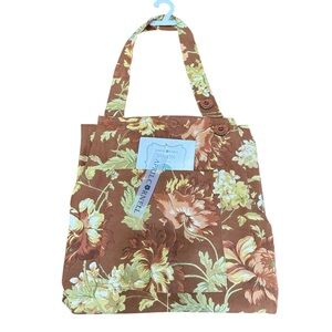 NEW April Cornell FALL FLORAL Design Chef’s Apron with Front Pocket